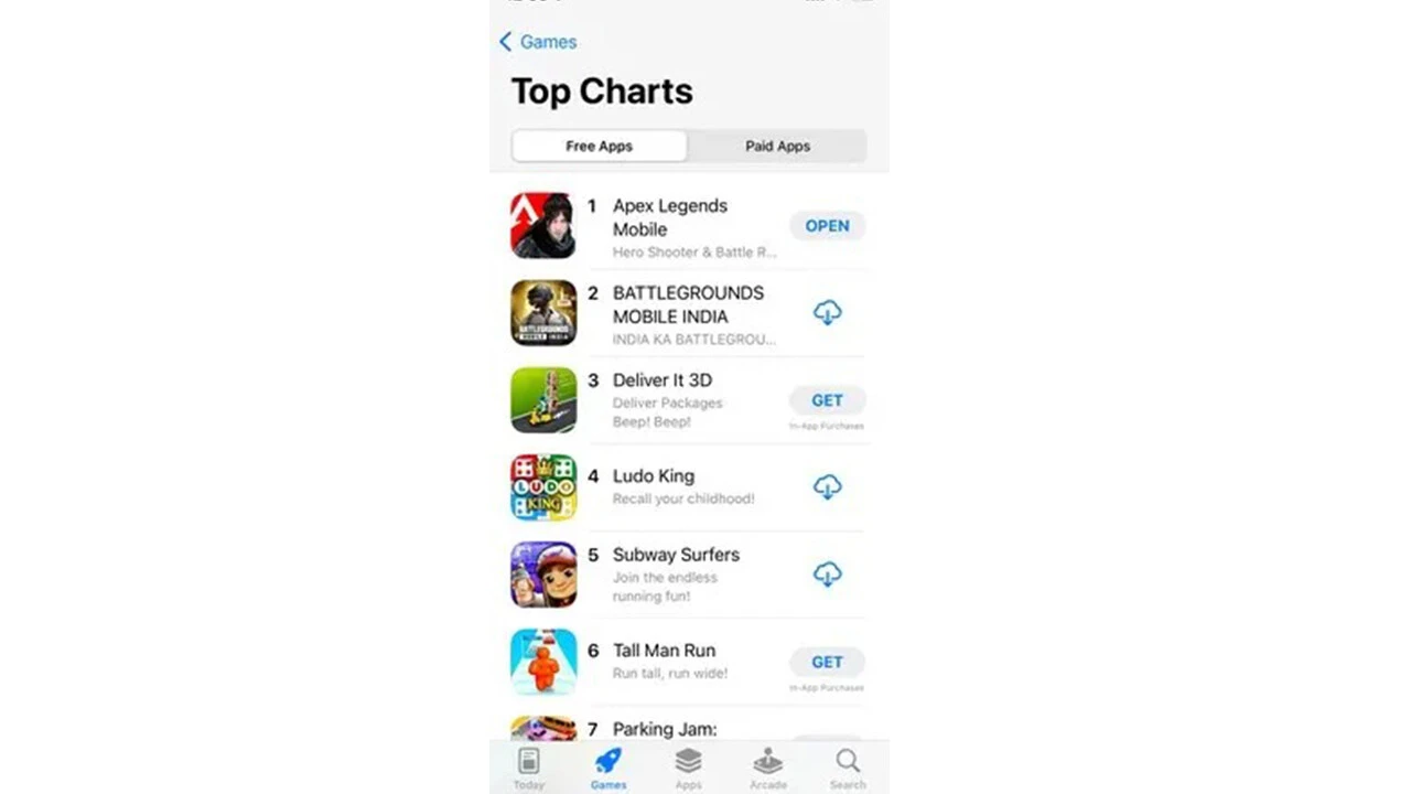 Popüler Strateji Oyunu Apex Legends Mobile, iOS'ta En Çok İndirilen Oyun Oldu