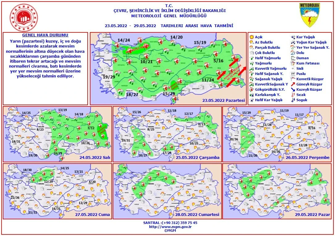 Meteoroloji'den 27 il için kritik uyarı: Kuvvetli yağış geliyor, hava sıcaklıkları düşecek