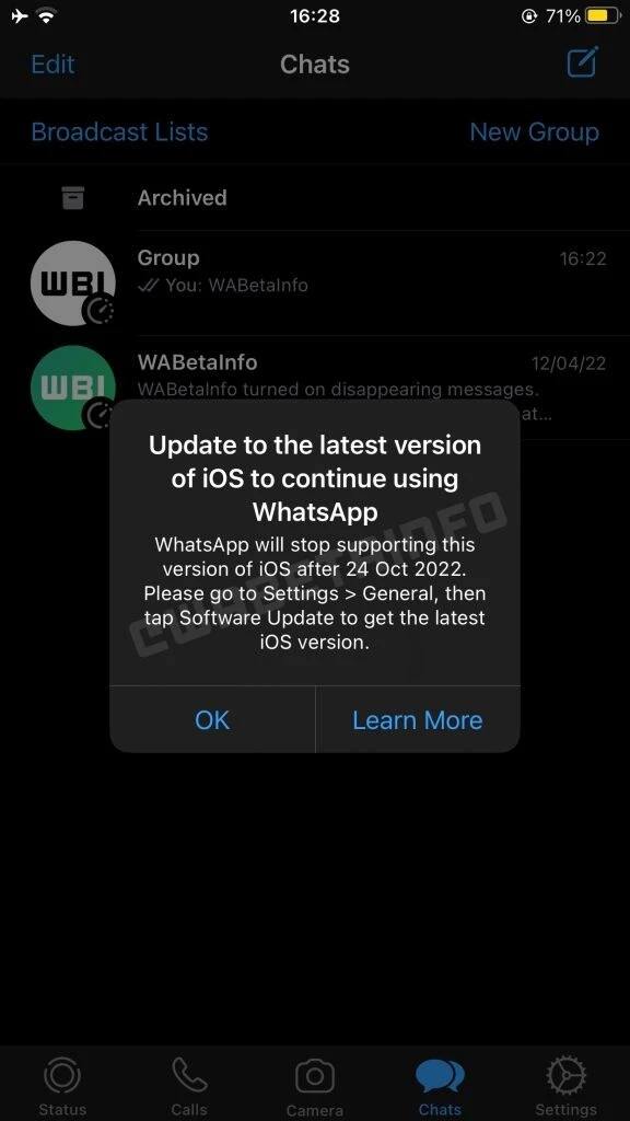 WhatsApp, iOS 10 ve iOS 11 İçin Desteğini Kesiyor: İşte Uygulamanın Son Kullanılacağı Tarih