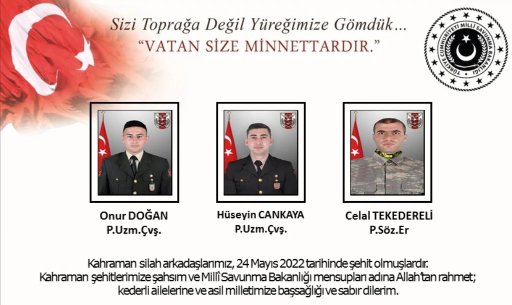 Son dakika! Pençe-Kilit Operasyonu'ndan bir acı haber daha: Şehit sayısı 5'e yükseldi