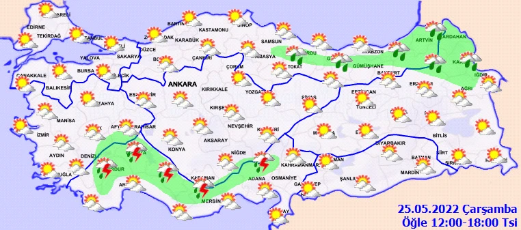 Meteoroloji’den il il yüksek sıcaklık uyarısı: Nem yüzde 90’ı geçecek, termometreler 40 dereceyi gösterecek