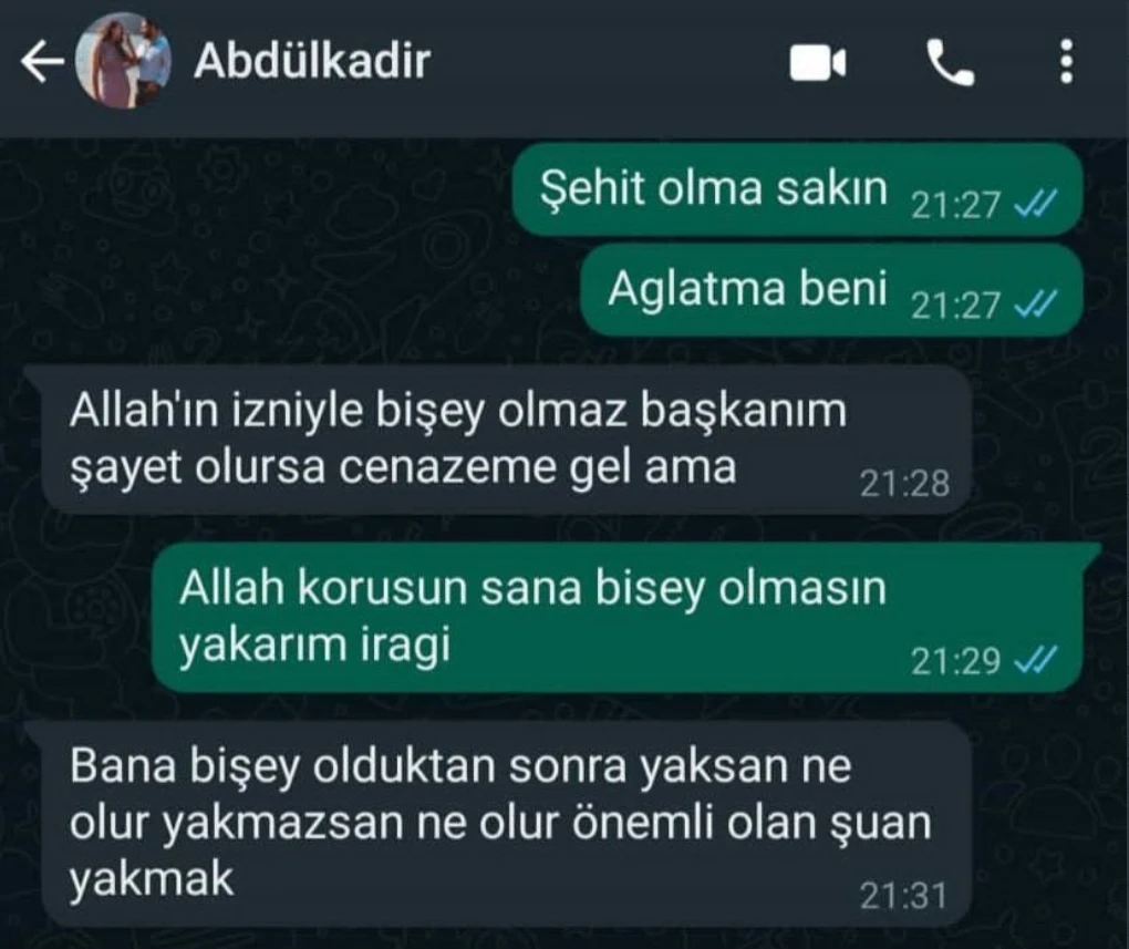 Pençe Kilit şehidinin son konuşması ortaya çıktı! Yürek yakan paylaşım: Şehadeti içine doğmuş