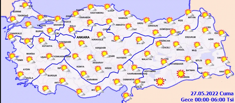 Meteoroloji il il uyardı: Sağanak etkili olacak! (26 Mayıs hava durumu)