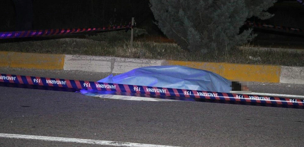 Karayolunda karşıdan karşıya geçmek isterken canından oldu