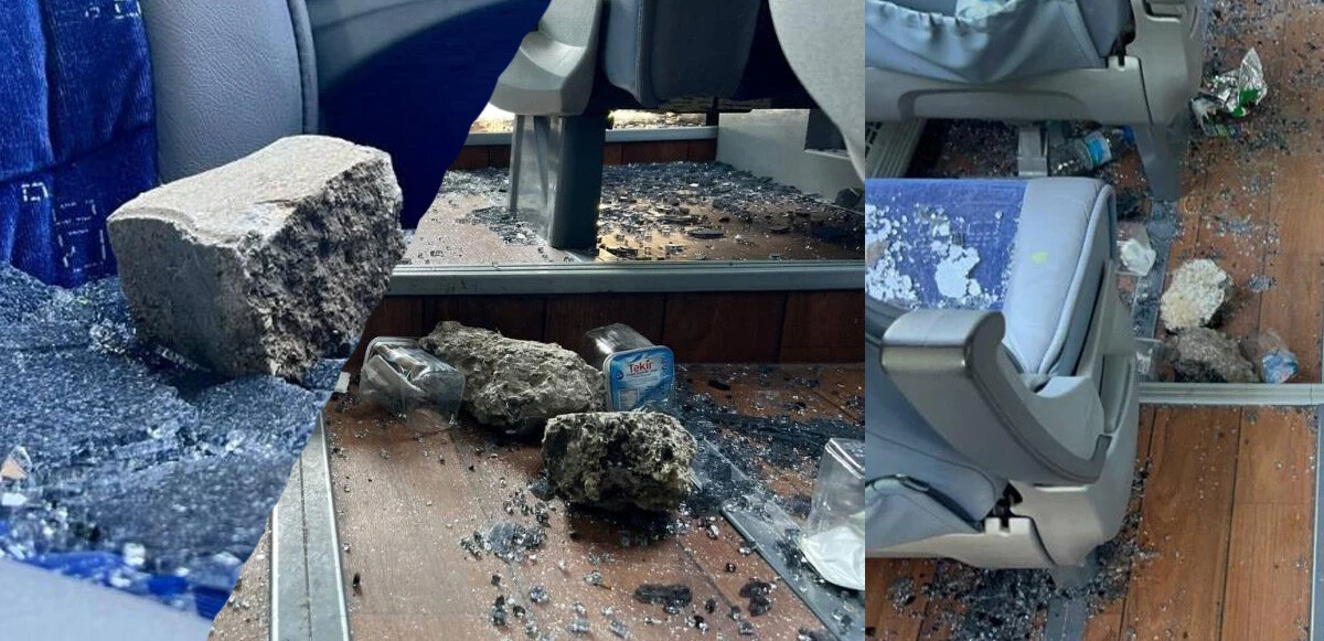 Taraftarların meydan savaşı: Dinlenme tesisinde karşılaştılar, ortalık savaş alanına döndü