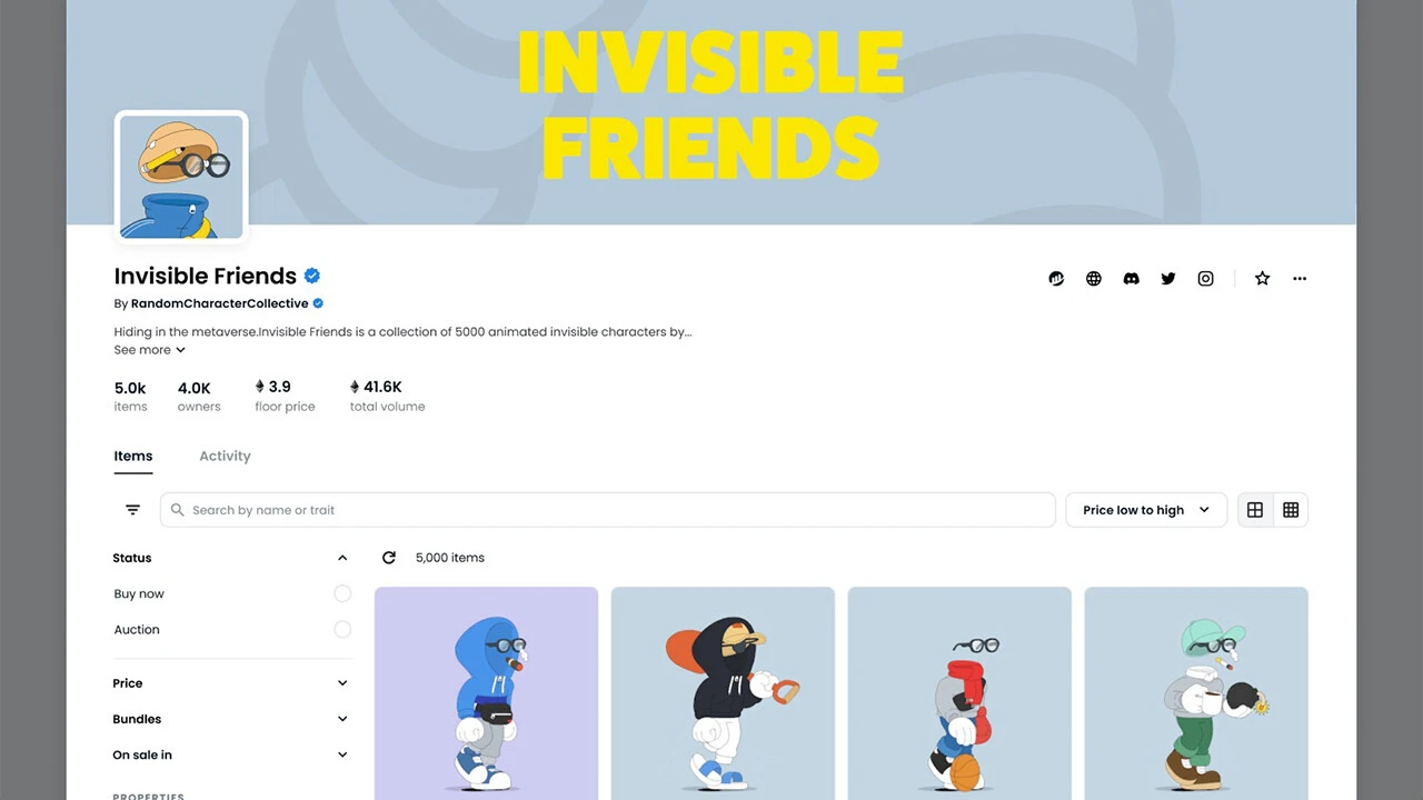 NFT platformu OpenSea web sitesini güncelledi: Yeni sayfalar eklendi