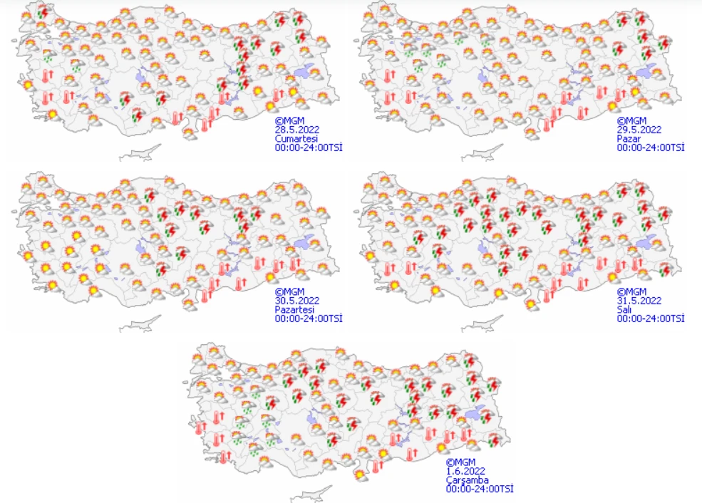 Meteoroloji’den hafta sonu için kavurucu sıcak uyarısı: 40 dereceyi aşacak! Dışarı çıkarken bir daha düşünün