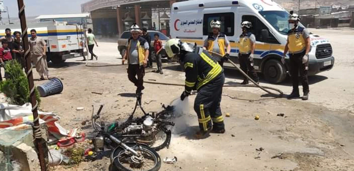 Afrin'de bombalı saldırı: 3 ağır yaralı