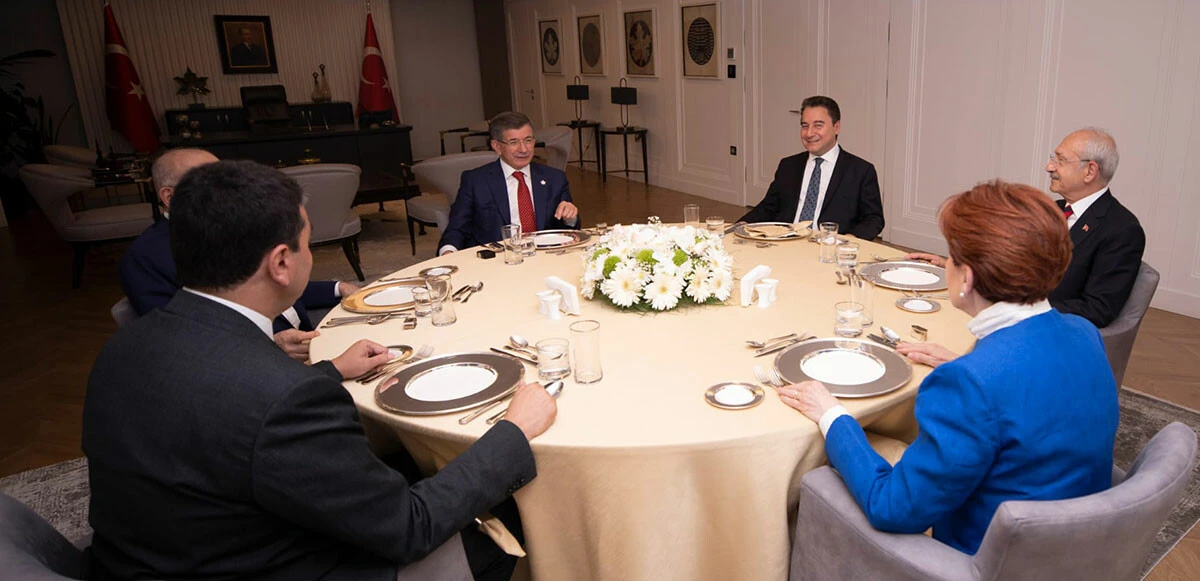 6’lı masadan 10 maddelik ortak açıklama! Güçlendirilmiş parlamenter sisteme dönüş vurgusu