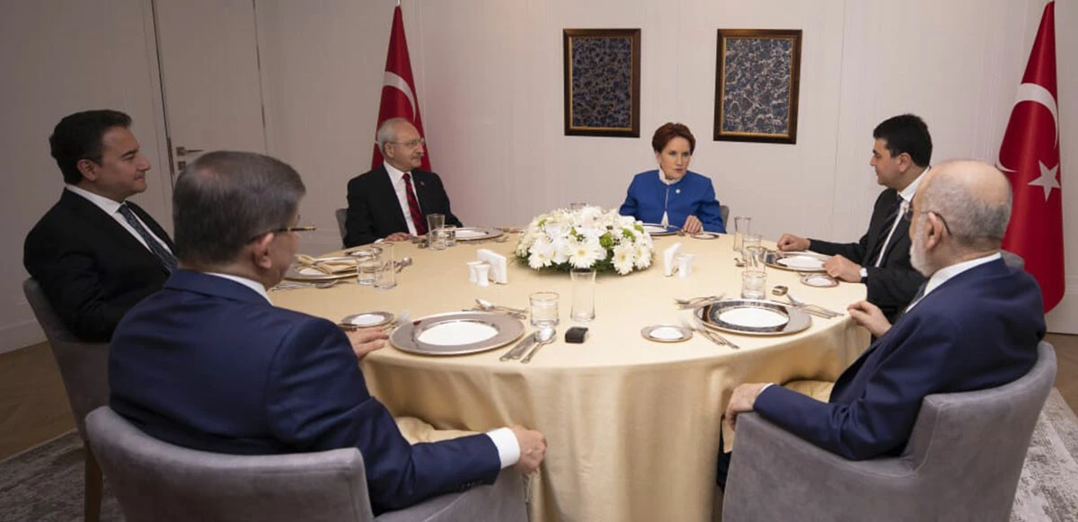 6’lı masadan 10 maddelik ortak açıklama! Güçlendirilmiş parlamenter sisteme dönüş vurgusu