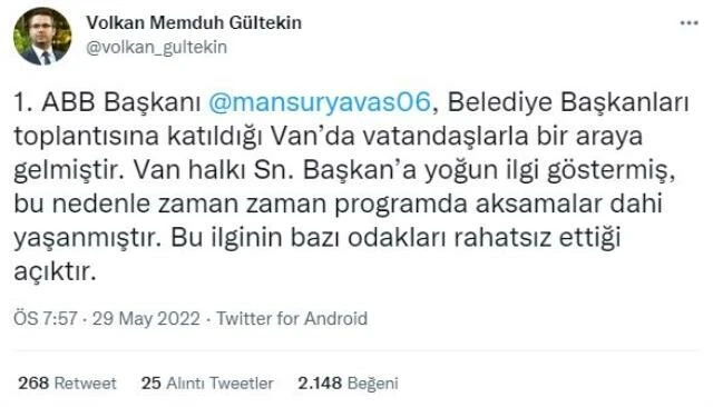Mansur Yavaş cephesinden Selahattin Demirtaş açıklaması