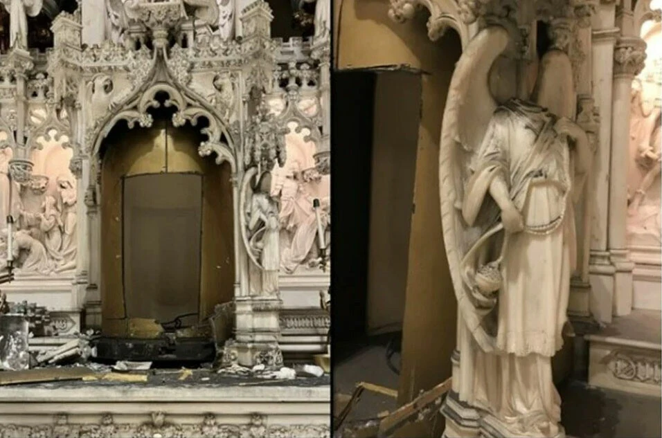 2 milyon dolarlık hırsızlık: Altın mişkan çalındı