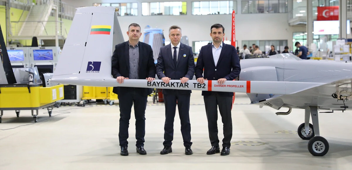 Baykar'dan Ukrayna jesti: Litvanya'ya Bayraktar TB2 gönderdi