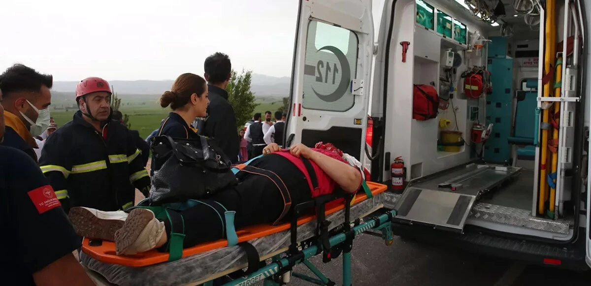 Tokat'ta düğün konvoyunda <a href=