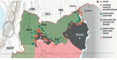 Suriye'deki operasyonun şifreleri: 35 km hedef gerçek oluyor, sınır kontrol altına alınacak