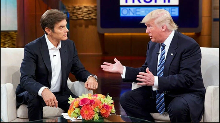 Donald Trump'ın desteğini alan Mehmet Öz ABD Senatosu için ön seçimi kazandı