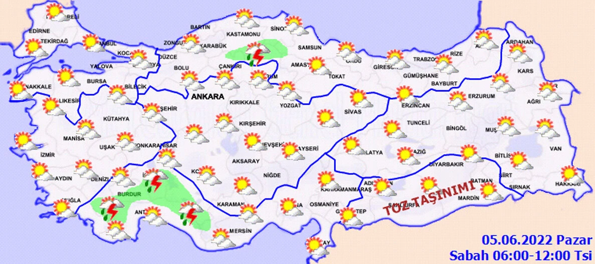 Meteoroloji'den 11 il için sarı kodlu uyarı: Kuvvetli yağış geliyor