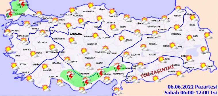 'Havalar ısındı, yaz geldi' derken yine yağmur göründü! Meteoroloji'den birçok ile sağanak uyarısı (6 Haziran hava durumu)