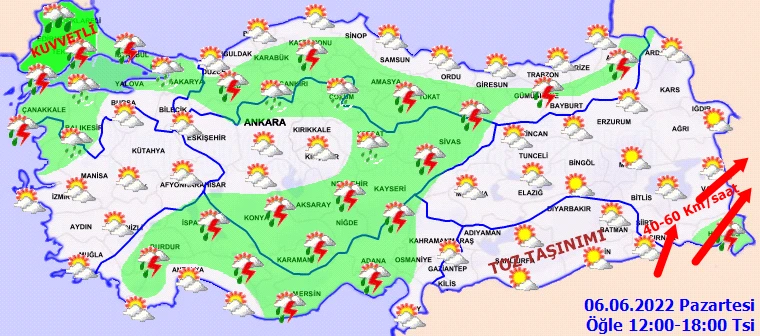 'Havalar ısındı, yaz geldi' derken yine yağmur göründü! Meteoroloji'den birçok ile sağanak uyarısı (6 Haziran hava durumu)