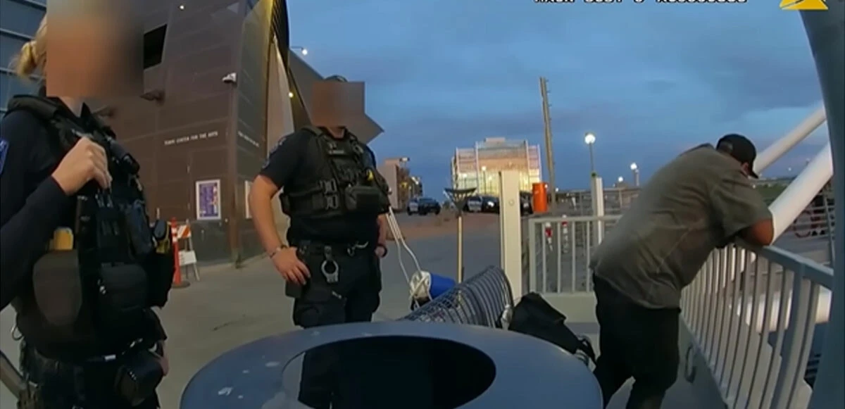 Boğulurken yardım çığlıkları attı ABD polisi kılını kıpırdatmadı