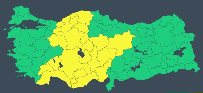Meteoroloji’den tüm bölgelere uyarı: Kuvvetli sağanak ve dolu geliyor, sıcaklık birden düşecek