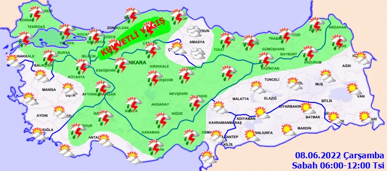 Meteoroloji’den 36 kente uyarı: Sel, su baskını, yıldırım, dolu, fırtına, hortum… İstanbul ve Ankara’da gök delinecek