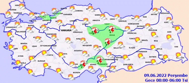 Meteoroloji’den 36 kente uyarı: Sel, su baskını, yıldırım, dolu, fırtına, hortum… İstanbul ve Ankara’da gök delinecek