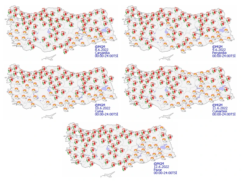Meteoroloji’den 36 kente uyarı: Sel, su baskını, yıldırım, dolu, fırtına, hortum… İstanbul ve Ankara’da gök delinecek