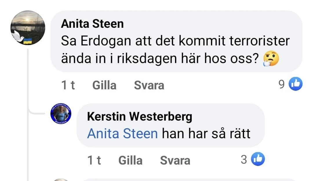 Terör destekçisi milletvekilinden İsveç hükümetine yeni şantaj