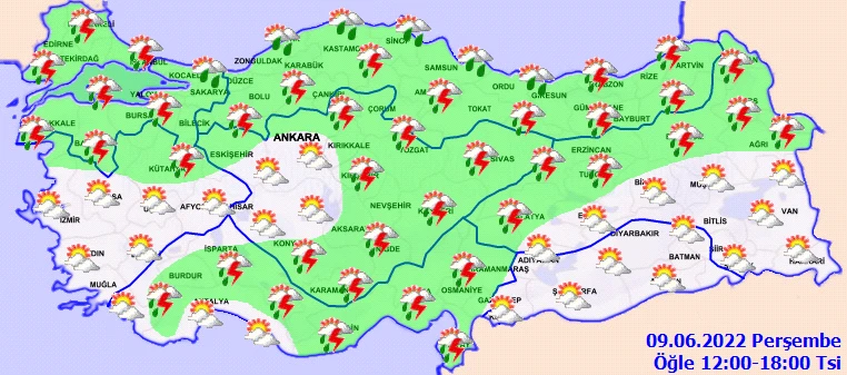 Yağmurlar dinmeyecek! Meteoroloji il il uyardı: Şimdiye kadar gördüklerinizi unutun, çok daha kuvvetli geliyor