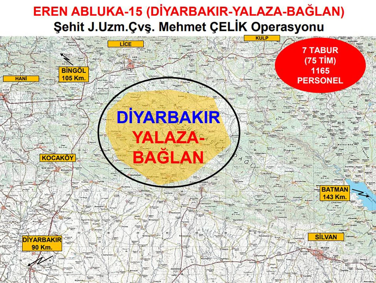 Son dakika! Eren Abluka 15 Narko Terör operasyonu başladı