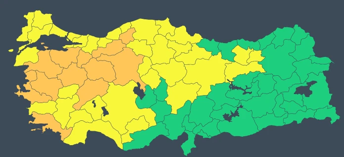 Meteoroloji’den 46 ile sarı ve turuncu uyarı! Gök gürültülü sağanak ve fırtına fena vuracak, şemsiyesiz çıkmayın