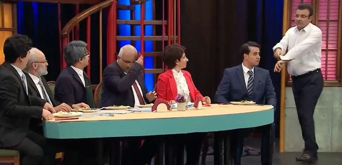 Güldür Güldür programının 6’lı masa skecinde İmamoğlu sürprizi