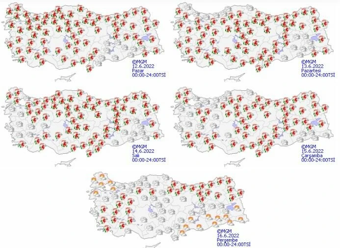 Yaza bir müddet ara! Şemsiyesiz dışarı çıkmayın: Sağanak günlerce sürecek