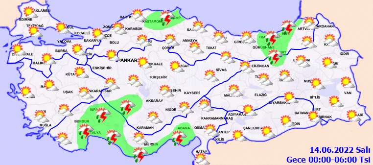 Meteoroloji 42 kent için alarm verdi: Fırtınalı sağanak geliyor! Rüzgar ve yağmur yıkıp geçecek