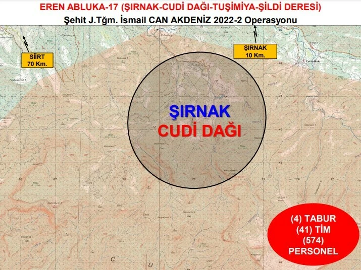 Son dakika: PKK'ya bir operasyon daha: Şırnak'ta teröristler abluka altına alındı