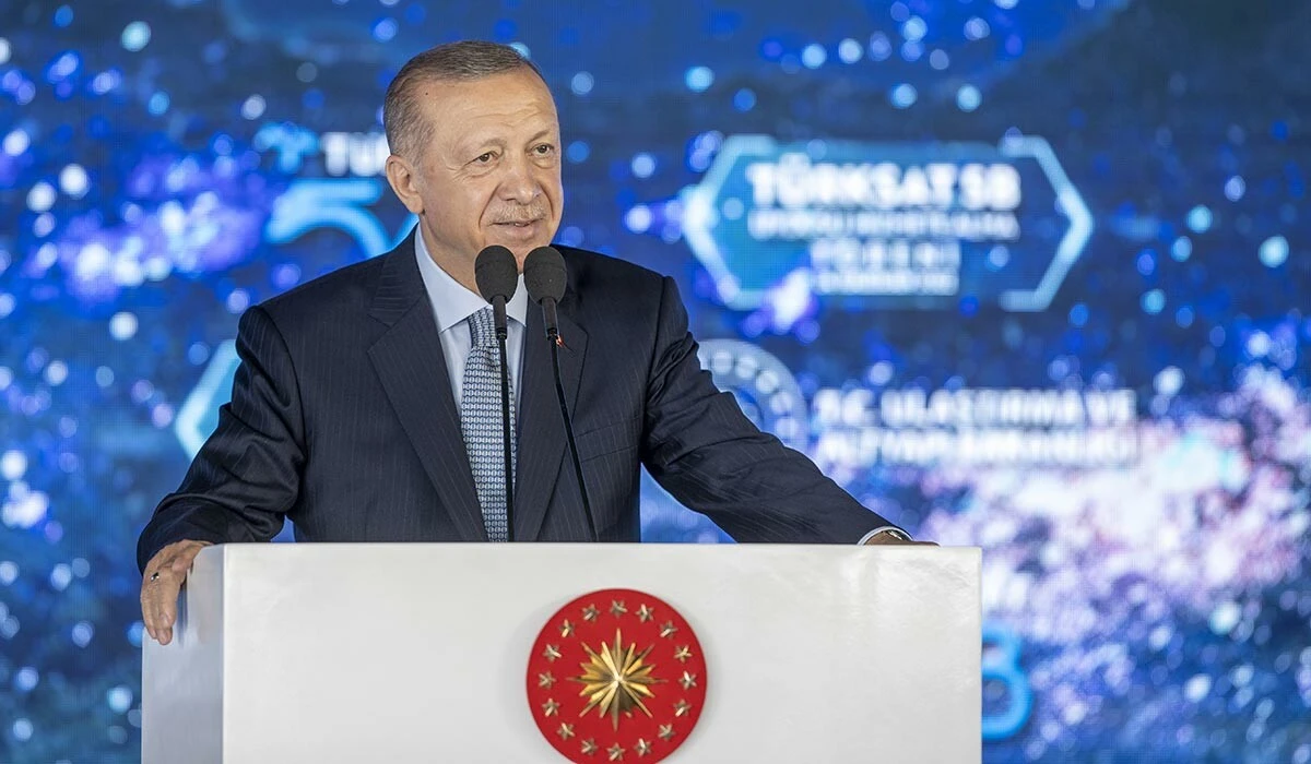 Cumhurbaşkanı Erdoğan Türksat 5B hizmete girerken bir müjdeyi daha verdi: Uzaydaki uydu aracı sayımız 10'a çıkıyor