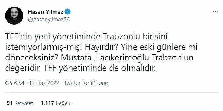 TFF'de Trabzonspor operasyonu!