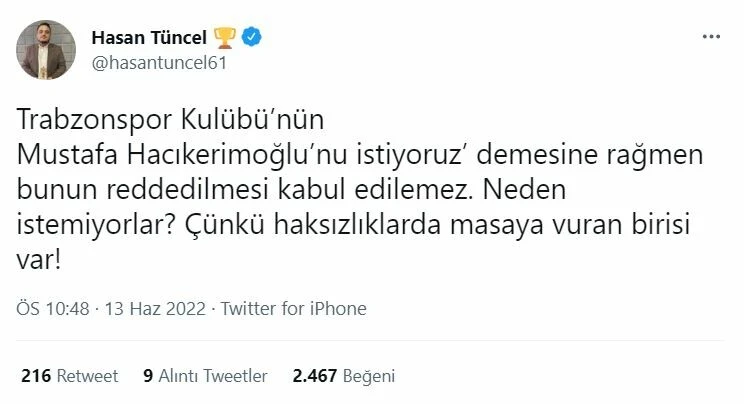 TFF'de Trabzonspor operasyonu!