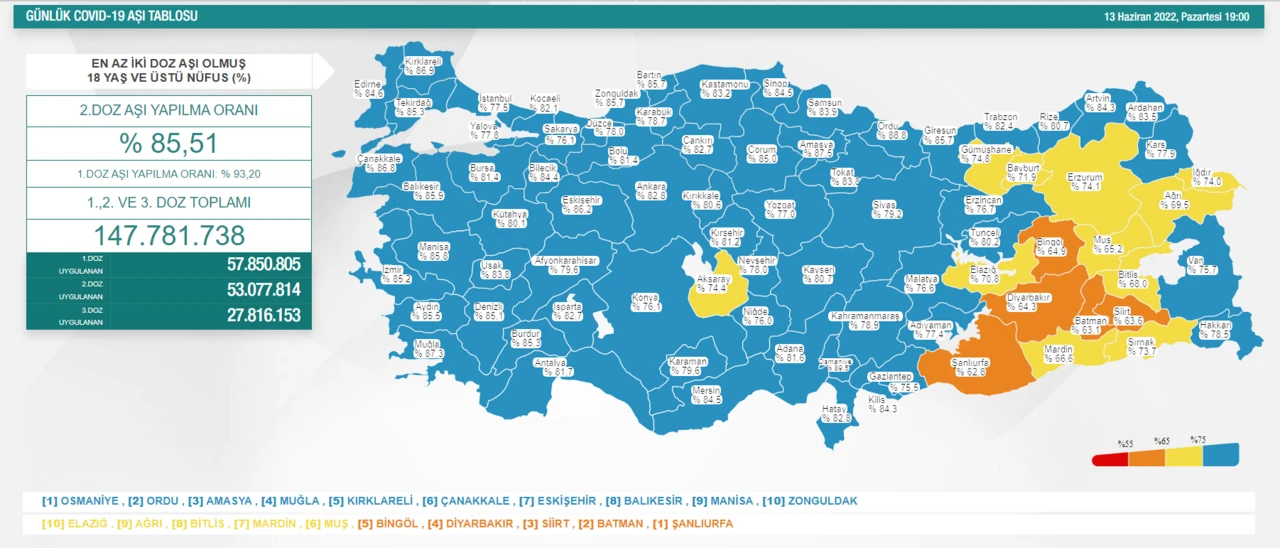 Yeni uygulamada ilk veriler açıklandı! İşte 13 Haziran koronavirüs tablosu: Vaka sayısı binin altında