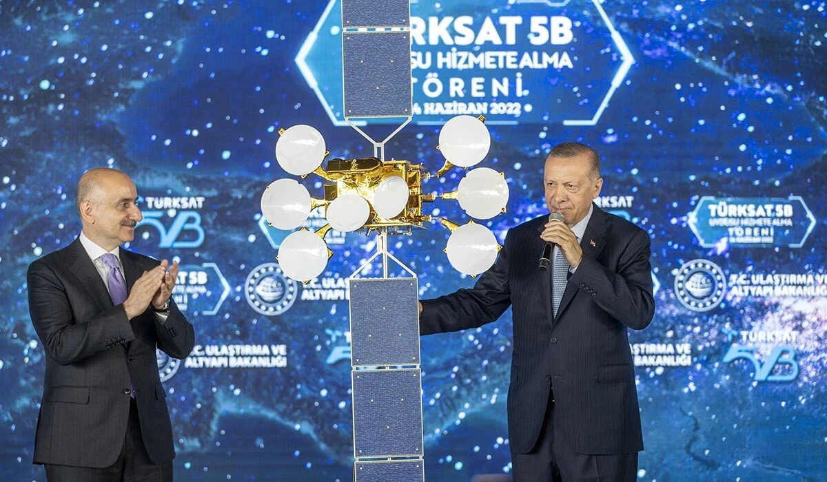 Cumhurbaşkanı Erdoğan Türksat 5B hizmete girerken bir müjdeyi daha verdi: Uzaydaki uydu aracı sayımız 10'a çıkıyor