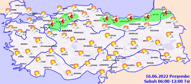 Meteoroloji tarih verdi! Yağmurdan sonra kavurucu ve bunaltan sıcaklar kapıda (16 Haziran hava durumu)