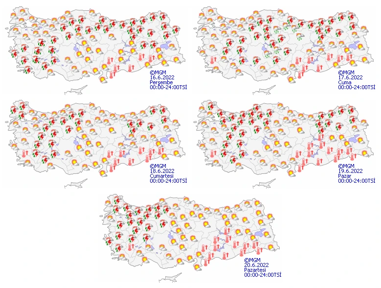 Meteoroloji tarih verdi! Yağmurdan sonra kavurucu ve bunaltan sıcaklar kapıda (16 Haziran hava durumu)