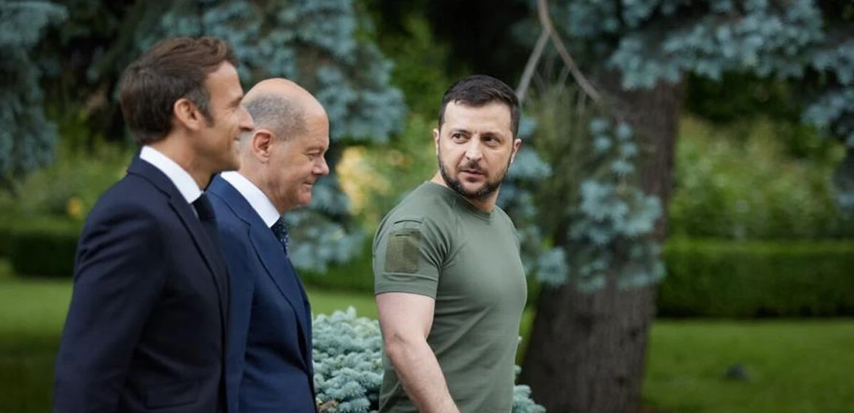 Bombaların altında Ukrayna'da kritik zirve: Avrupalı liderlerden AB üyeliğine destek