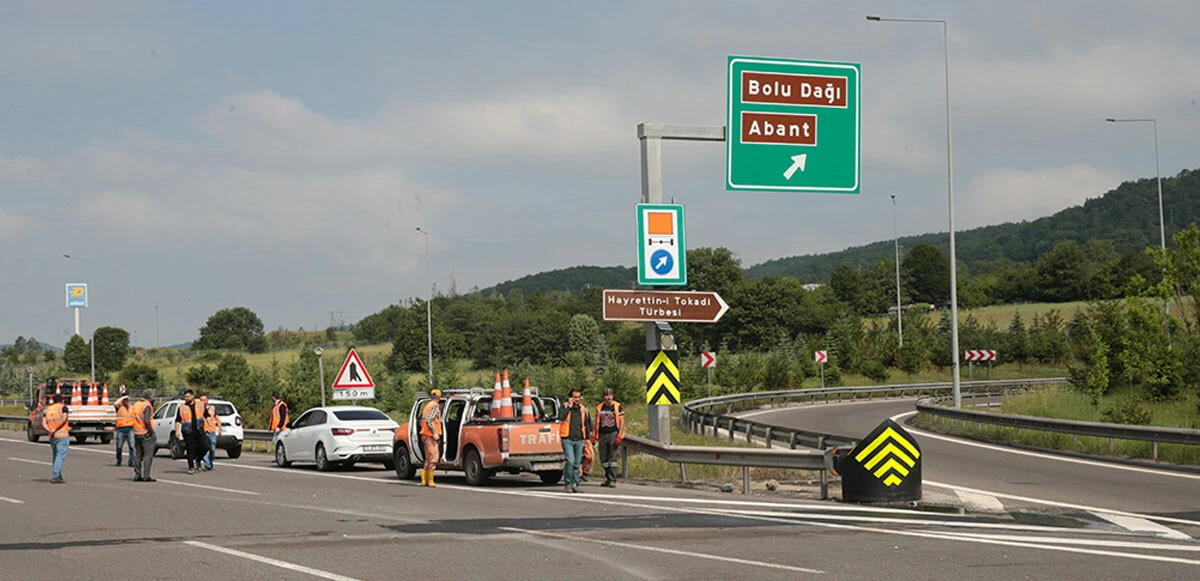 Bolu Dağı Tüneli’nde çalışmalar tamamlandı! İstanbul yönü trafiğe açıldı