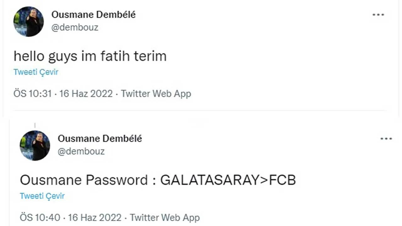 Ousmane Dembele'ye hacker şoku: Fatih Terim ve Galatasaray detayı...