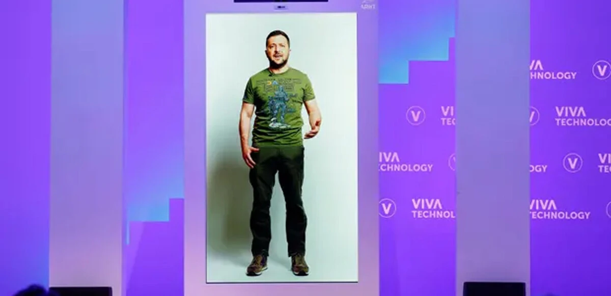 Ukrayna Cumhurbaşkanı Zelenski, Bu Kez 'Hologram' Olarak Çağrıda Bulundu: Rusya'ya İddialı Sözler