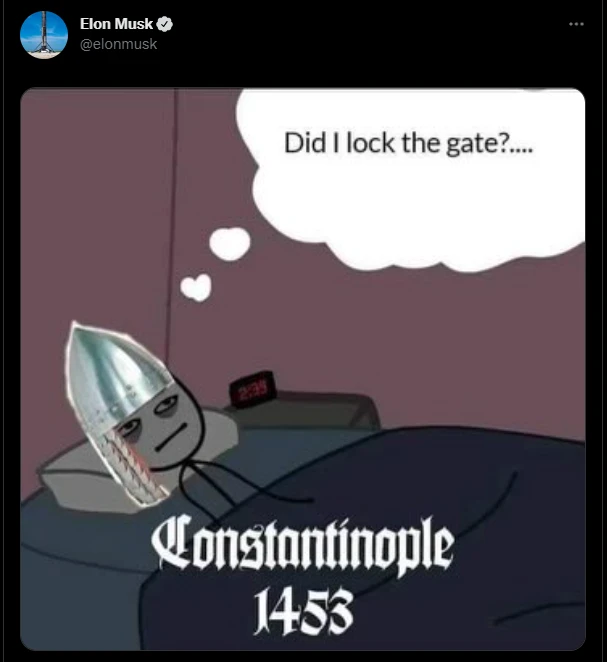 Elon Musk’tan zamanlaması manidar ‘fetih’ paylaşımı: Kapıyı kilitlemiş miydim?