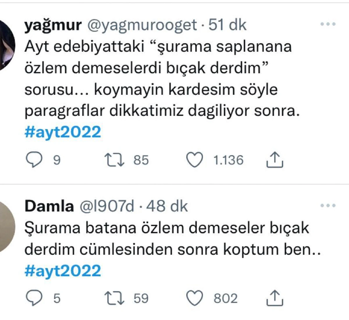 YKS AYT yorumları 2022: AYT soruları zor muydu, kolay mıydı? YKS 2. oturum sayısal-sözel, Edebiyat-Matematik soruları nasıldı? İşte YKS twitter yorumları