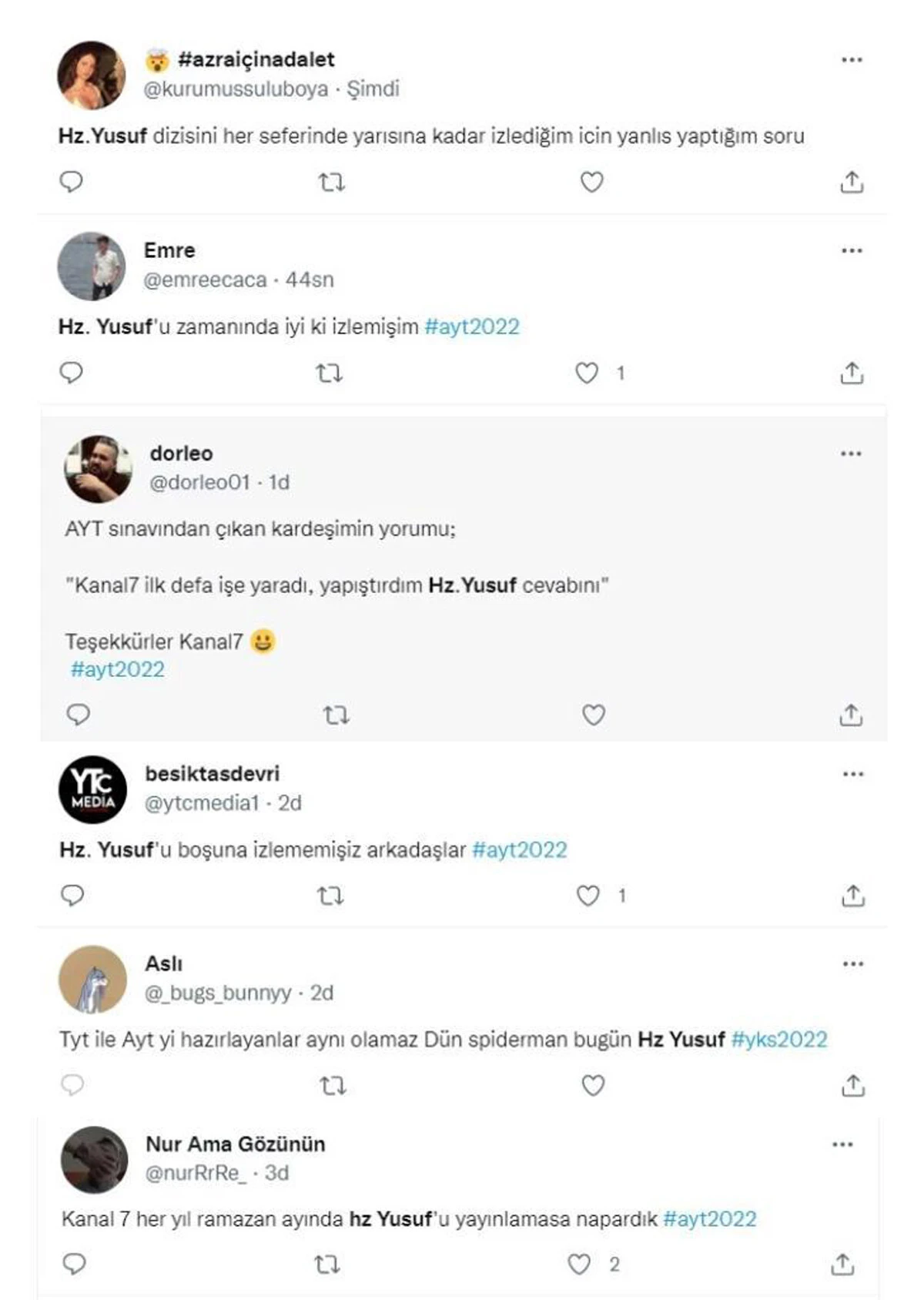 YKS 2022 AYT Hazreti Yusuf ve Züleyha sorusunun cevabı ne? Aslı 4 GB uygulama sorusu...